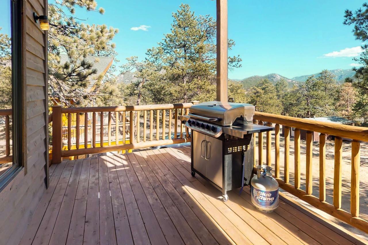 Crest Cabin Estes Park Bagian luar foto