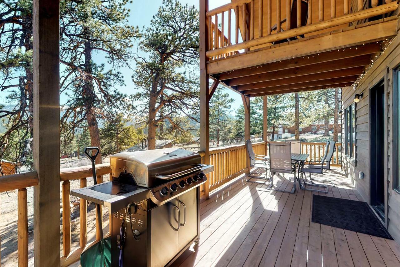 Crest Cabin Estes Park Bagian luar foto